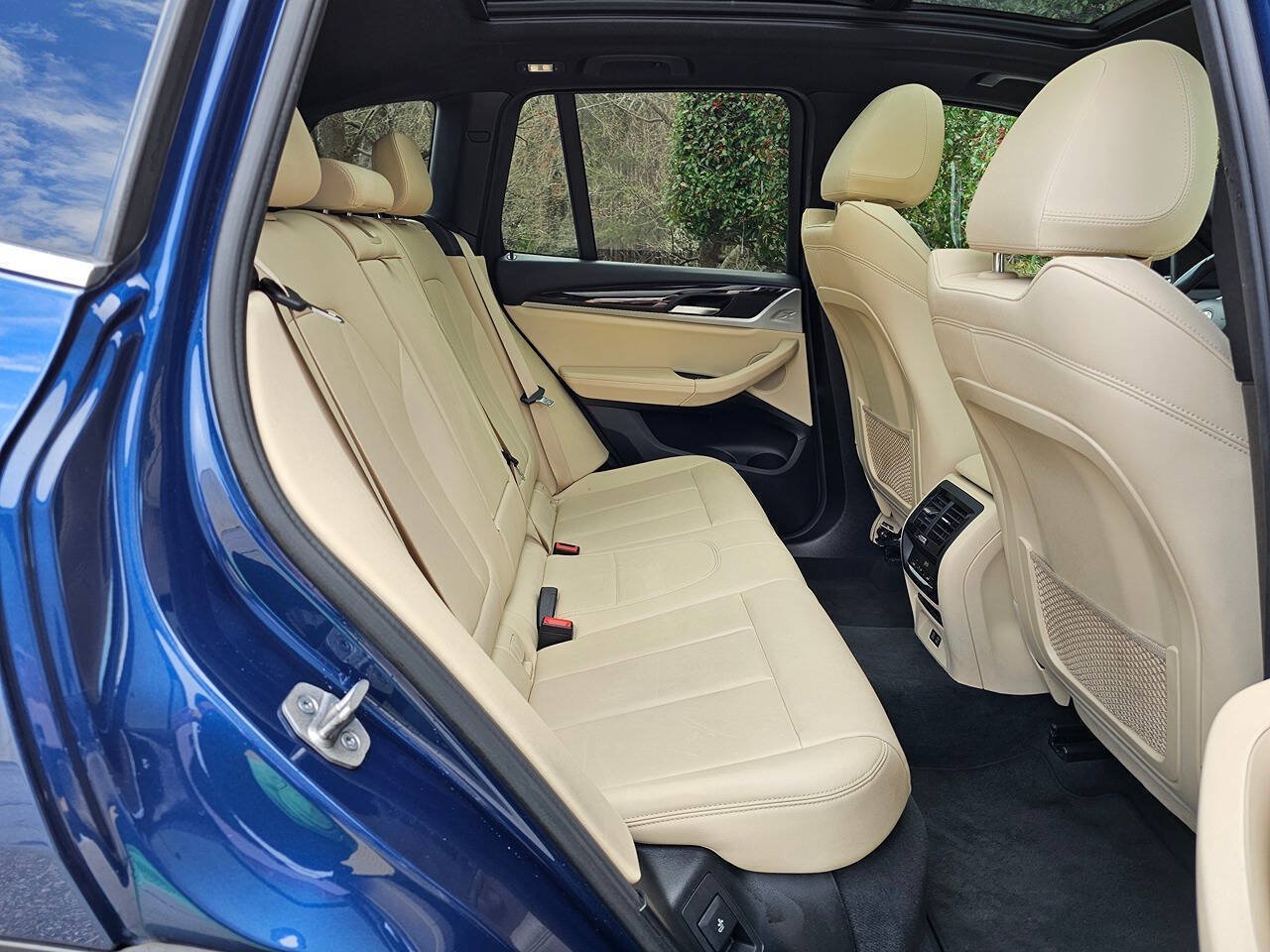 Used 2021 BMW X3 sDrive30i RWD image 38