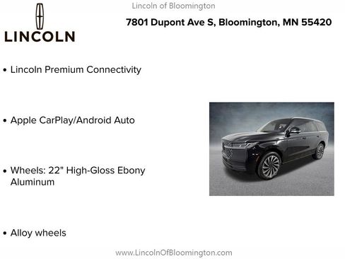 Used 2025 Lincoln Navigator Black Label AWD/4WD image 9