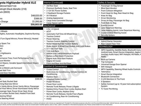 Certified 2026 Toyota Highlander XLE AWD/4WD image 22