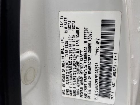 Used 2015 Honda Crosstour EX-L image 48