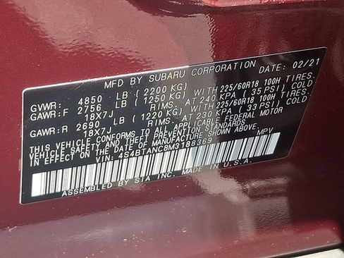 Used 2021 Subaru Outback Limited AWD/4WD image 28