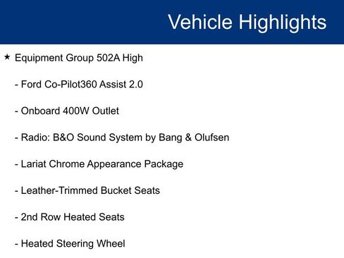 Certified 2021 Ford F150 Lariat w/ Equipment Group 502A High image 24