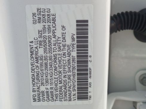 New 2026 Honda Pilot Black Edition image 19