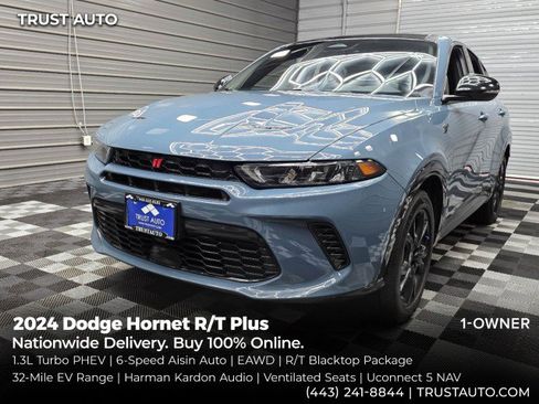 Used 2024 Dodge Hornet R/T Plus w/ R/T Blacktop Package AWD/4WD image 1