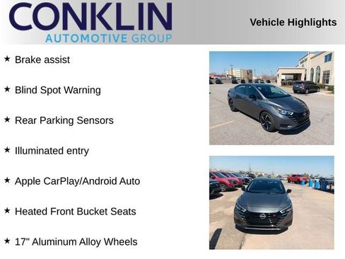 New 2025 Nissan Versa SR w/ Trunk Package image 2