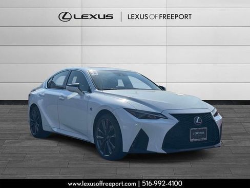 Certified 2023 Lexus IS 350 F Sport w/ Memory Package AWD/4WD image 1