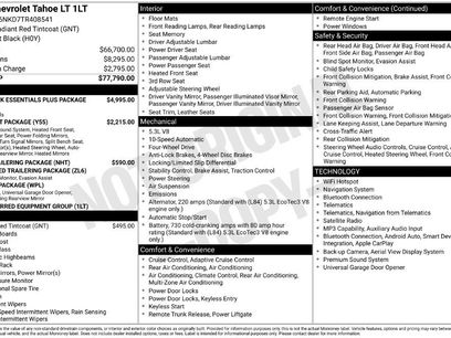 New 2026 Chevrolet Tahoe LT