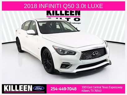 Used 2018 INFINITI Q50 Luxe w/ Essential Package (3.0T Luxe)