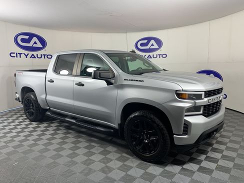 Used 2021 Chevrolet Silverado 1500 Custom w/ Rally Edition AWD/4WD image 1