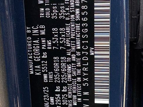 New 2025 Kia Sorento S image 20