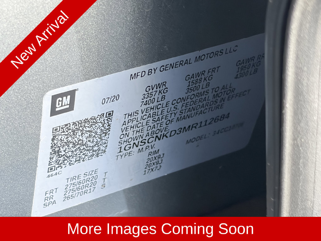 Used 2021 Chevrolet Tahoe LT w/ LT Signature Package RWD image 8
