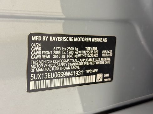Certified 2025 BMW X5 sDrive40i w/ M Sport Package RWD image 18