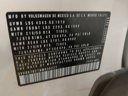 Used 2022 Volkswagen Taos SE image 33