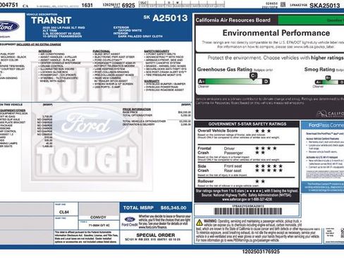 Used 2025 Ford Transit 350 XLT RWD image 1