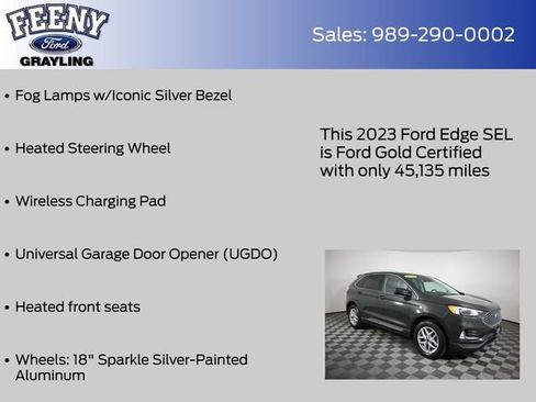 Certified 2023 Ford Edge SEL w/ Convenience Package AWD/4WD image 20