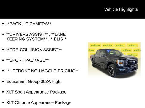 Certified 2023 Ford F150 XLT w/ Equipment Group 302A High AWD/4WD image 12