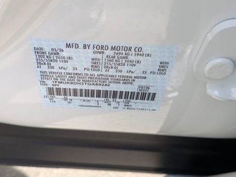 New 2026 Ford Explorer Active image 42