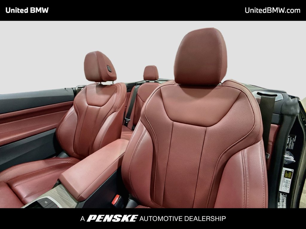 Certified 2025 BMW 430i Convertible RWD image 12