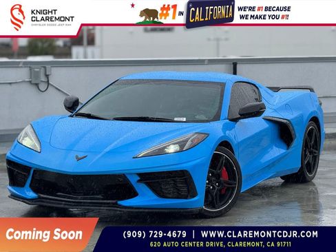 Used 2022 Chevrolet Corvette Stingray Preferred Cpe w/ Z51 Performance Package image 1