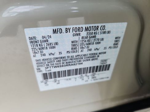 Used 2024 Ford Maverick Lariat w/ Black Appearance Package image 20