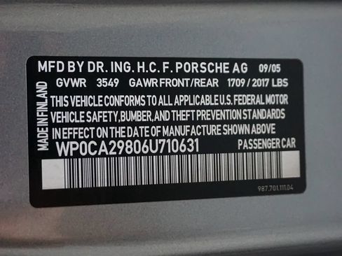 Used 2006 Porsche Boxster RWD image 24