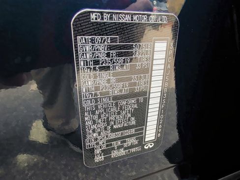 Used 2025 INFINITI QX50 Luxe image 32