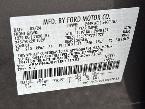 Certified 2024 Ford Edge ST-Line image 35