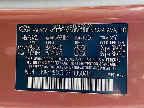 New 2025 Hyundai Santa Fe Calligraphy image 22