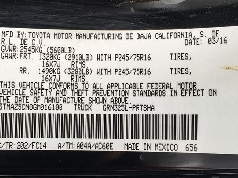 Used 2016 Toyota Tacoma SR5 RWD image 21