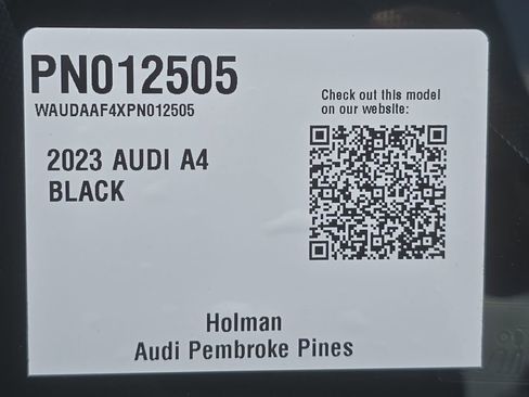 Used 2023 Audi A4 2.0T Premium w/ Convenience Package AWD/4WD image 32