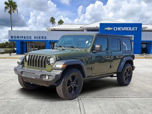 Used 2021 Jeep Wrangler Unlimited Sport AWD/4WD image 2