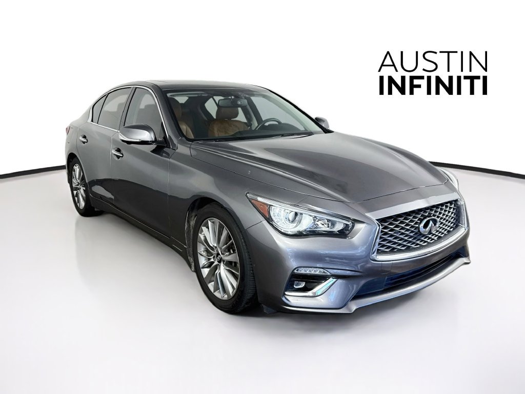 Certified 2023 INFINITI Q50 Luxe w/ Cargo Package RWD image 1