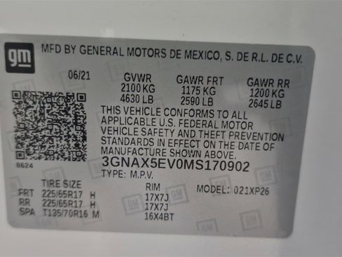 Certified 2021 Chevrolet Equinox LS image 11