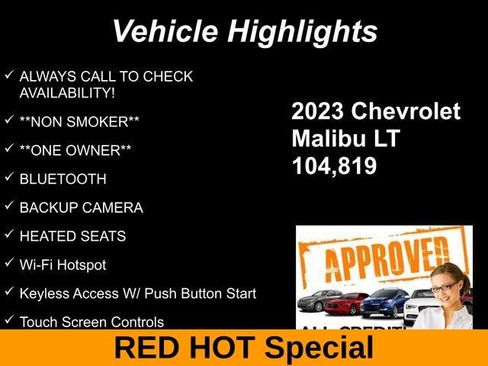 Used 2023 Chevrolet Malibu LT FWD image 10