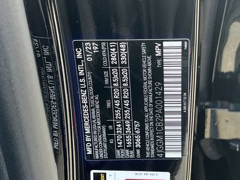 Certified 2023 Mercedes-Benz EQE 350+ 4MATIC SUV image 10