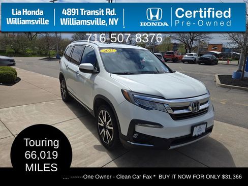 Certified 2022 Honda Pilot Touring image 1