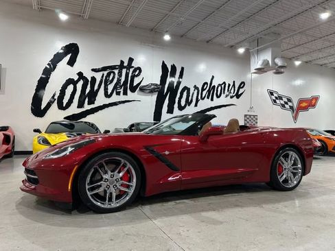 Used 2014 Chevrolet Corvette Stingray Convertible w/ 3LT Preferred Equipment Group image 1
