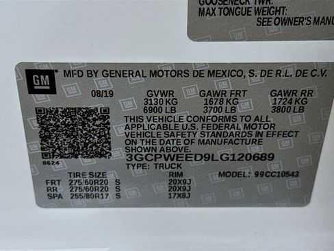 Used 2020 Chevrolet Silverado 1500 LTZ w/ LTZ Premium Package image 34