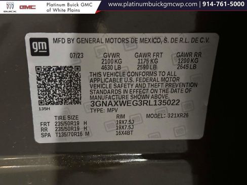 Used 2024 Chevrolet Equinox RS w/ LPO, Floor Liner Package image 39