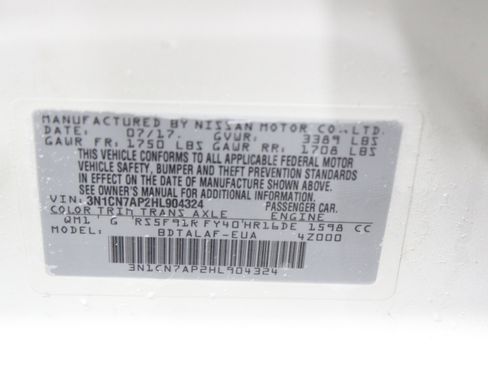 Used 2017 Nissan Versa S image 30