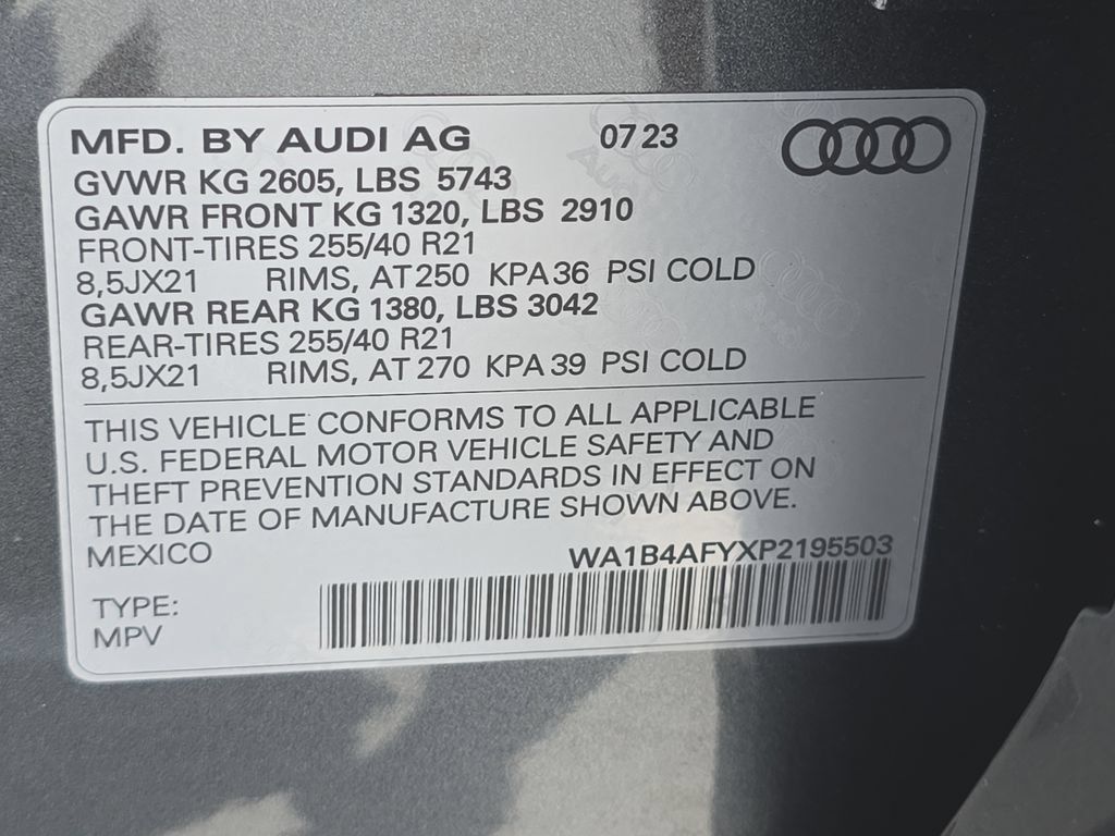 Used 2023 Audi SQ5 Premium Plus w/ Premium Plus Package AWD/4WD image 31