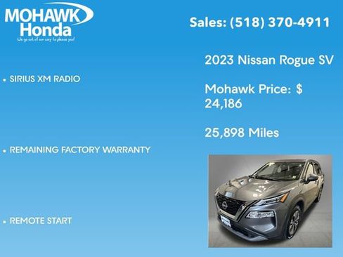 Used 2023 Nissan Rogue SV AWD/4WD image 14
