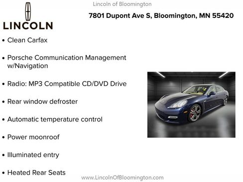 Used 2013 Porsche Panamera Turbo image 4