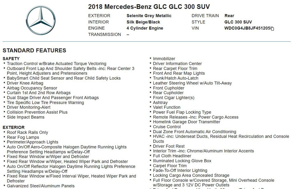 Used 2018 Mercedes-Benz GLC 300 image 16