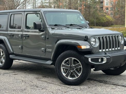 Used 2020 Jeep Wrangler Unlimited Sahara w/ Cold Weather Group image 1