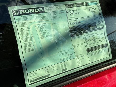 New 2025 Honda Accord LX image 31
