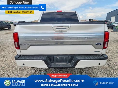 Used 2019 Ford F150 Platinum w/ Technology Package AWD/4WD image 8