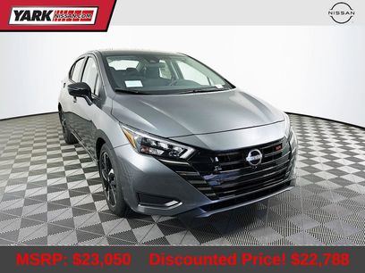 New 2025 Nissan Versa SR w/ Trunk Package