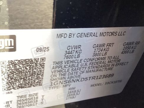 New 2026 Chevrolet Tahoe LT w/ Comfort Package image 44