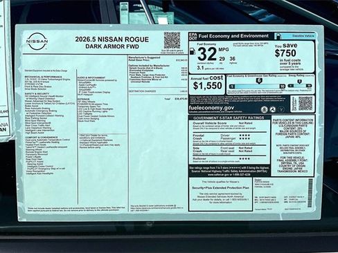New 2026 Nissan Rogue SV image 13